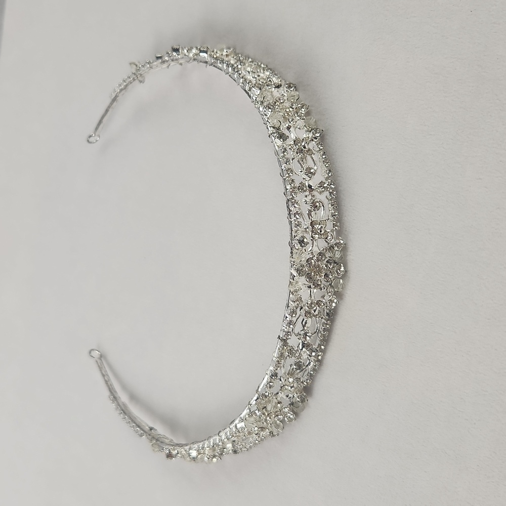 Crystal rhinestone headpiece, tiara, bridal, prom, special occasion